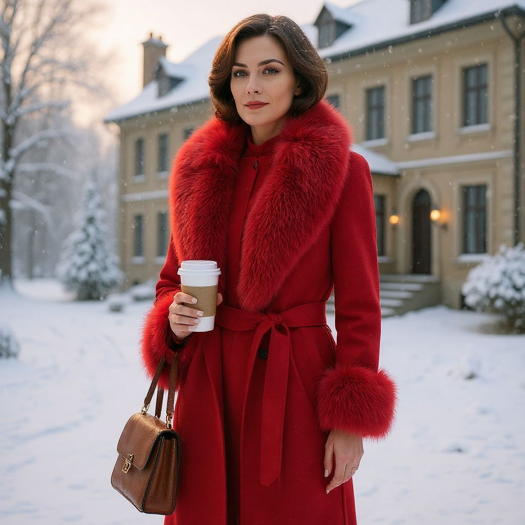 Cashmere with Fox Collar