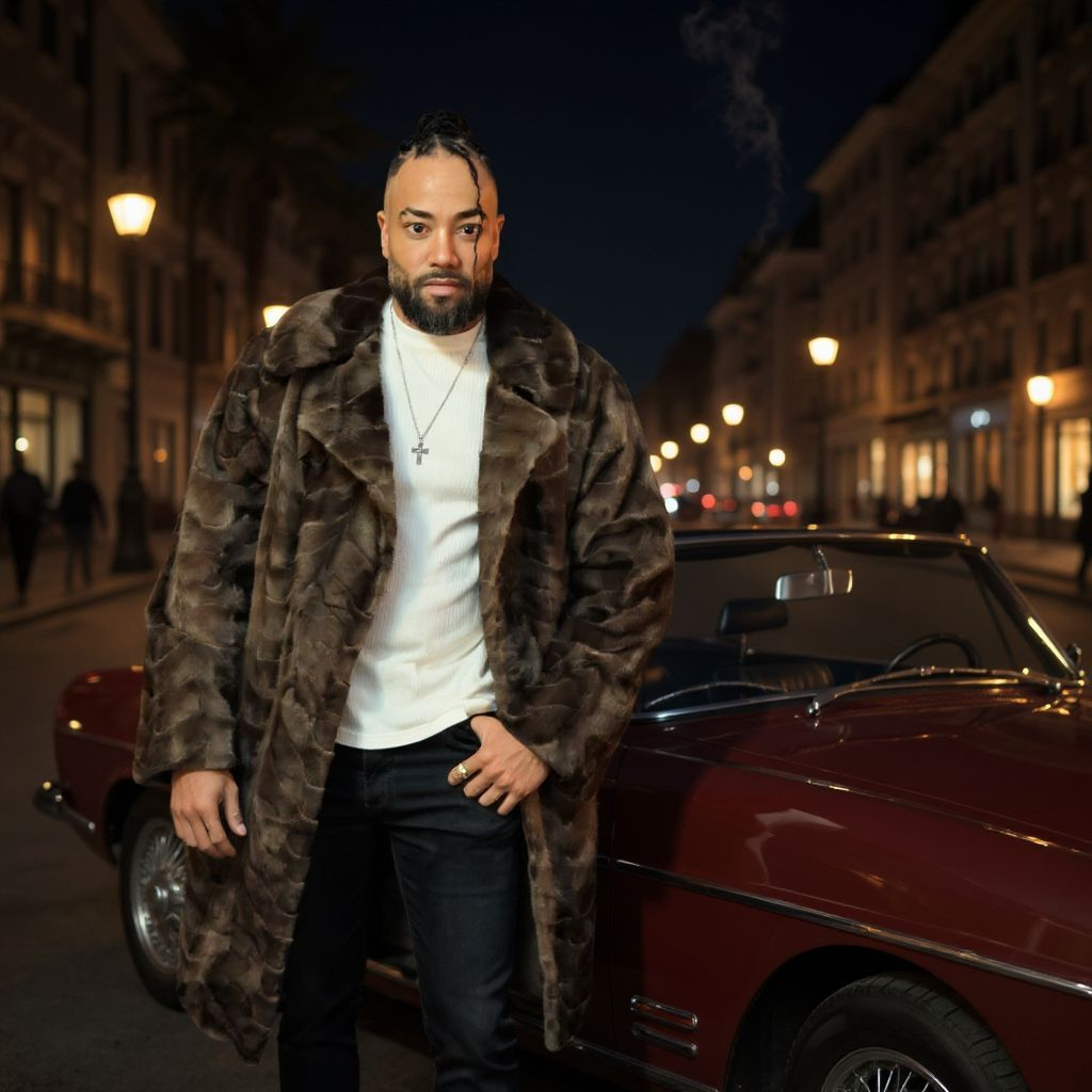 Men's Mink Fur Coat