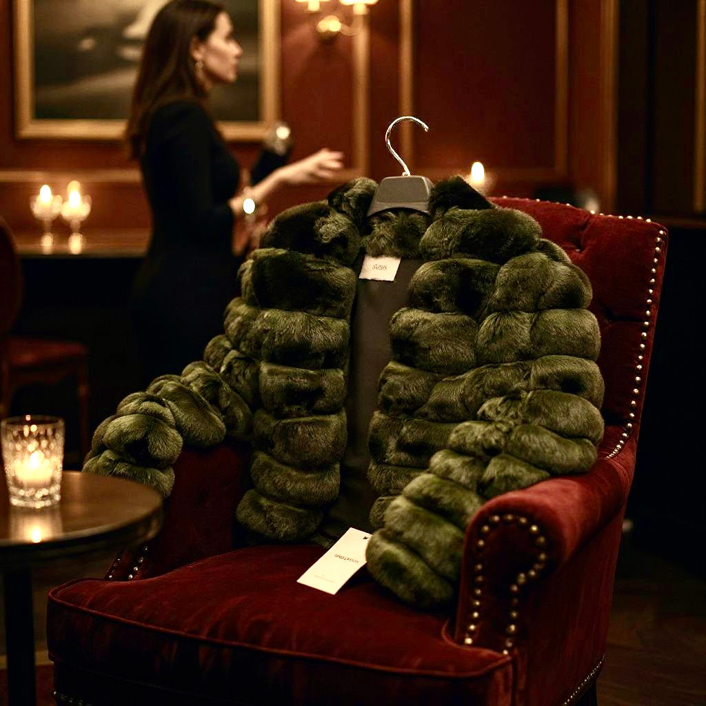 Green Cashmere Jacket