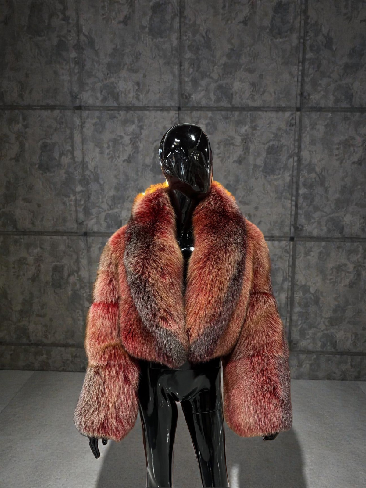 Premium Red Fox Fur jacket